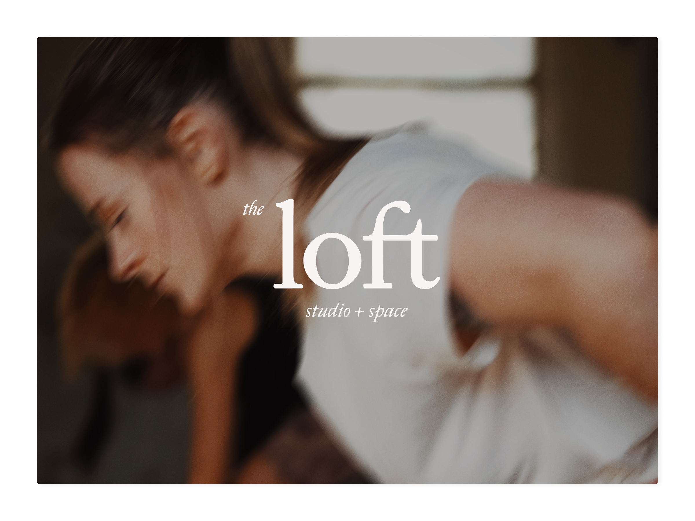 Services section on the homepage of The Loft