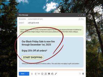 Example of providing immediate value in a welcome email